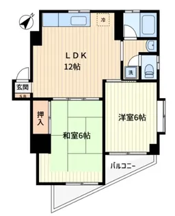 グリーンヒル文京【8階】の間取り