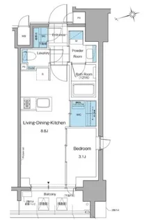 ルフォンプログレ本郷三丁目【10階】の間取り