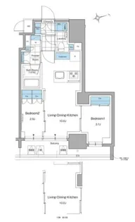 ルフォンプログレ本郷三丁目【11階】の間取り