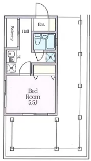 エスポワール砂土原【4階】の間取り