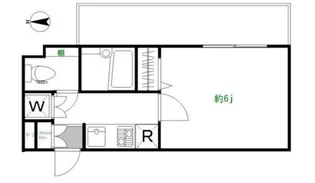 スパシエ オリエンス 板橋本町【2階】の間取り
