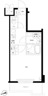 ルーブル板橋東新町弐番館【8階】の間取り