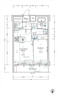 アークマーク池袋本町【4階】の間取り