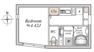 LiveFlat巣鴨【1階】の間取り