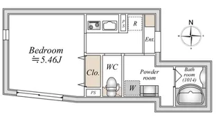LiveFlat巣鴨【2階】の間取り