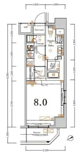 XEBECときわ台【3階】の間取り