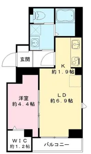 フラッツ平河町(東京ゼロエミッションハウス)【1階】の間取り