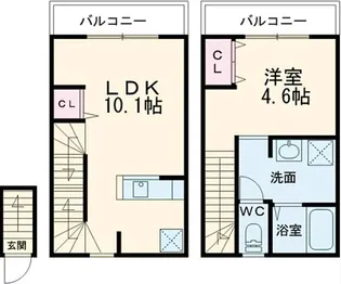 プライムガーデン東武練馬の間取り