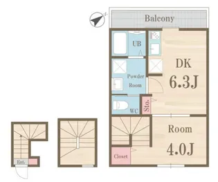 プライムガーデン東武練馬【3階】の間取り