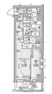 デュオステージ下落合【2階】の間取り