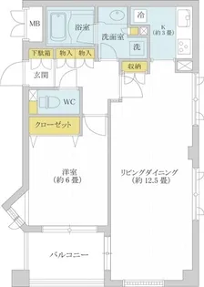 AZ小石川【4階】の間取り