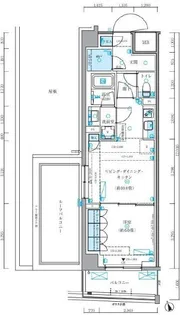 パークアクシス文京本郷【5階】の間取り