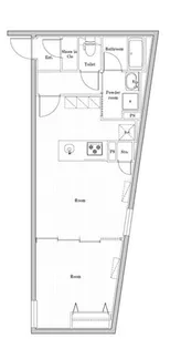 EDIT文京千石Ⅱ【2階】の間取り