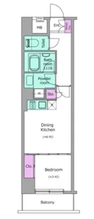 レジディア目白【5階】の間取り