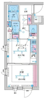 GENOVIA新大塚【2階】の間取り