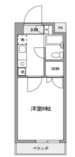 アーバン三園【3階】の間取り