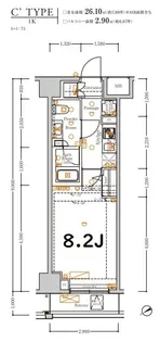 XEBECときわ台【2階】の間取り