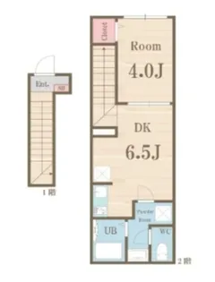 ベリエ池袋本町【2階】の間取り
