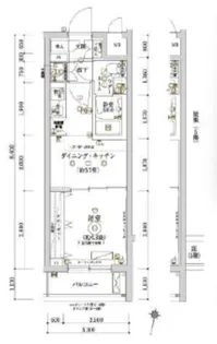 ECREDE赤羽SOUTH【1階】の間取り