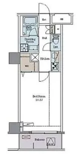 ラグゼナ平和台【2階】の間取り
