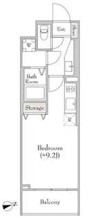 キャンバス板橋【5階】の間取り