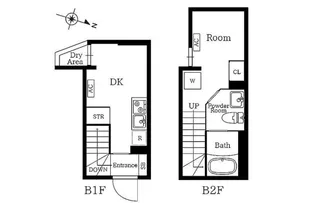 プレニーズ護国寺PREMIERの間取り