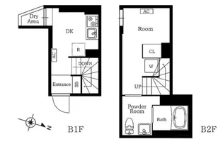 プレニーズ護国寺PREMIERの間取り