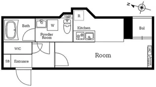 プレニーズ護国寺PREMIER【1階】の間取り
