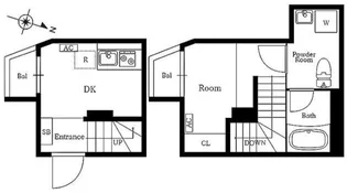 プレニーズ護国寺PREMIERの間取り