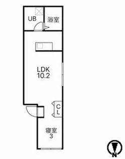 K-PONO ITABASHI【4階】の間取り