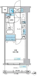 フレンシアノイエ成増【2階】の間取り