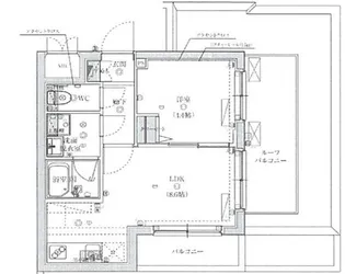 ハーモニーレジデンス池袋ウエスト【5階】の間取り