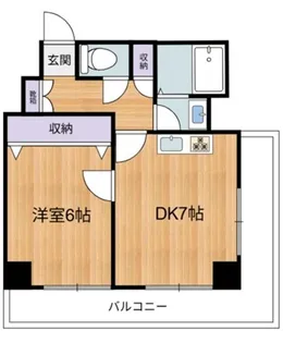 フラットワセダ 【3階】の間取り