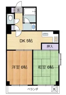 フラットワセダ 【4階】の間取り