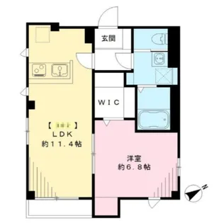 ラシーネ【3階】の間取り