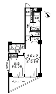 SOCIETY OPUS TWO【3階】の間取り