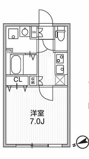 LEGALAND早稲田【4階】の間取り