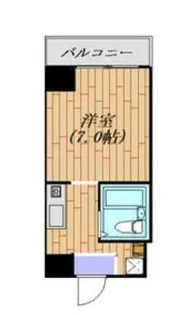 パレドール池袋【11階】の間取り