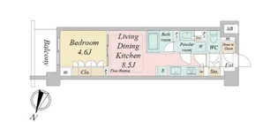 ドゥーエ早稲田【1階】の間取り
