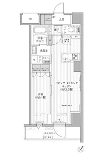 メゾン クロロ【2階】の間取り