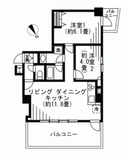 SOCIETY OPUS-ONE【4階】の間取り