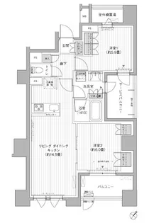 メゾン クロロ【4階】の間取り