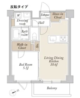 ORSUS新江古田【4階】の間取り