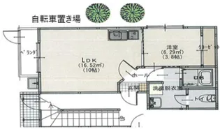 B.PLACE【1階】の間取り