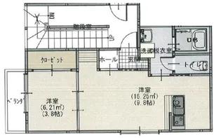 B.PLACE【2階】の間取り