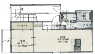 B.PLACE【3階】の間取り