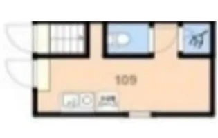 TOKYOβ千川6【1階】の間取り