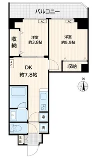 ARKMARK池袋本町【1階】の間取り