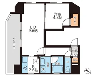 GRAN PASEO本駒込【14階】の間取り