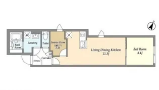 タスキsmart新大塚Ⅲ【3階】の間取り
